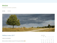 Tablet Screenshot of blog.galsungen.net